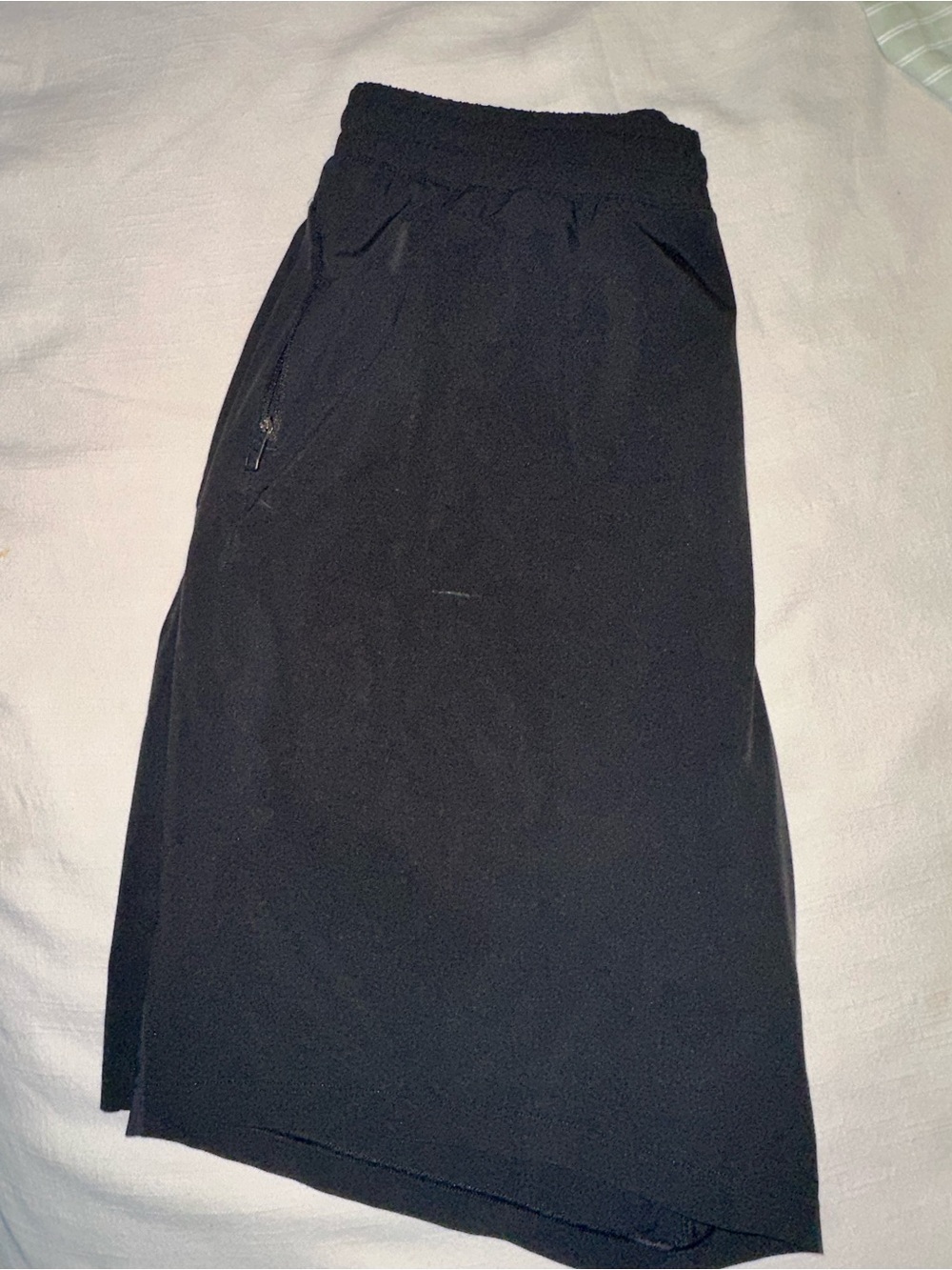 lululemon athletica Men's Black Athletic Shorts with Elastic Waist